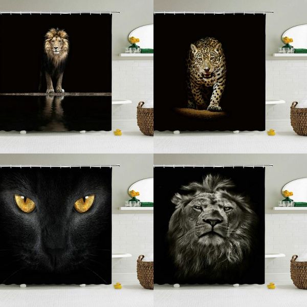 shower curtains animal printing lion, tiger, cat, elephant, curtain 3d cloth waterproof polyester washable hook
shower curtains animal printing lion, tiger, cat, elephant, curtain 3d cloth waterproof polyester washable hook