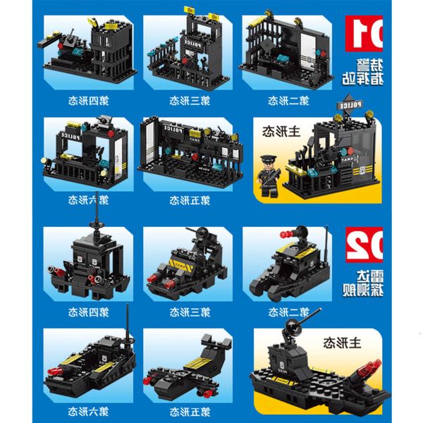 assembled toys black hawk swat compatible lego robot toy boy children puzzle police assembled car building block
assembled toys black hawk swat compatible lego robot toy boy children puzzle police assembled car building block