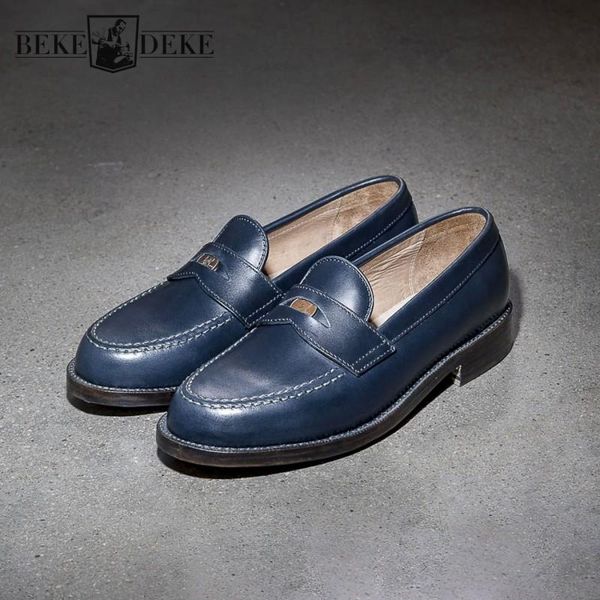 vintage handmade genuine leather loafers men slip-on cowhide dress shoes business casual office work large size 35-45, Black
vintage handmade genuine leather loafers men slip-on cowhide dress shoes business casual office work large size 35-45, Black