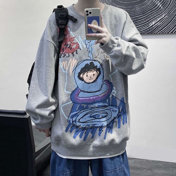 men's hoodies & sweatshirts sweater weiyi style add and increase autumn big brand fat loose clothes fashion h17j, Black
men's hoodies & sweatshirts sweater weiyi style add and increase autumn big brand fat loose clothes fashion h17j, Black