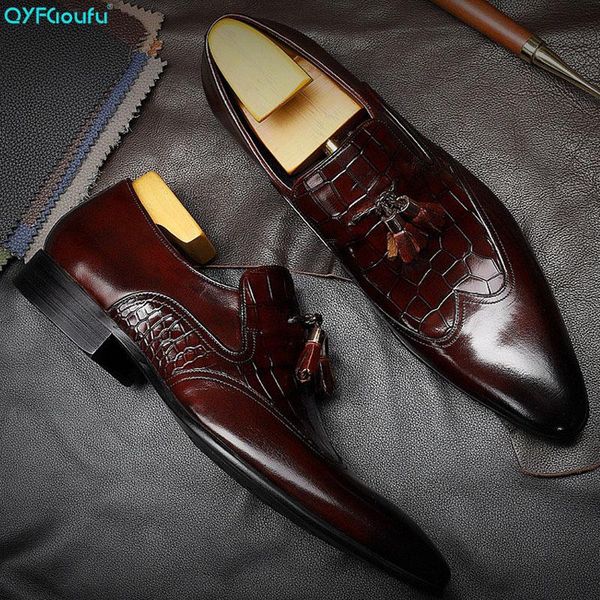 dress shoes qyfcioufu 2021 autumn style mens loafers for wedding party tassel genuine leather slip on men's casual business, Black
dress shoes qyfcioufu 2021 autumn style mens loafers for wedding party tassel genuine leather slip on men's casual business, Black