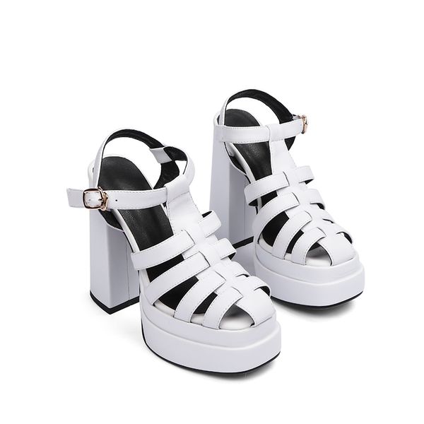 ladies summer sandals fish mouth platform buckle shoes brand ladies party fashion high heels, Black
ladies summer sandals fish mouth platform buckle shoes brand ladies party fashion high heels, Black