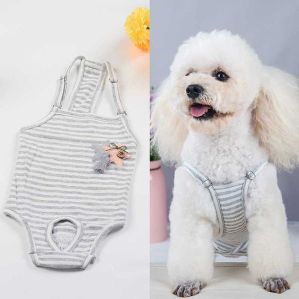 dog apparel pet physiological pants striped overalls menstrual teddy bichon sanitary panties safety
dog apparel pet physiological pants striped overalls menstrual teddy bichon sanitary panties safety