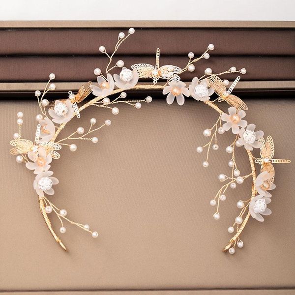 hair clips & barrettes classic headdress faux pearl white flowers dragonfly decoration gold band suitable fairy girl wear bride accessoriesm, Golden;silver
hair clips & barrettes classic headdress faux pearl white flowers dragonfly decoration gold band suitable fairy girl wear bride accessoriesm, Golden;silver