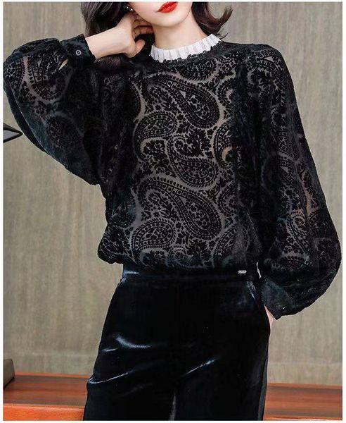 women's blouses & shirts sq1097 fashion 2021 runway luxury european design party style clothing, White
women's blouses & shirts sq1097 fashion 2021 runway luxury european design party style clothing, White