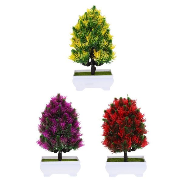 decorative flowers & wreaths 3pcs artificial pine potting plant bonsai for home office table decoration
decorative flowers & wreaths 3pcs artificial pine potting plant bonsai for home office table decoration