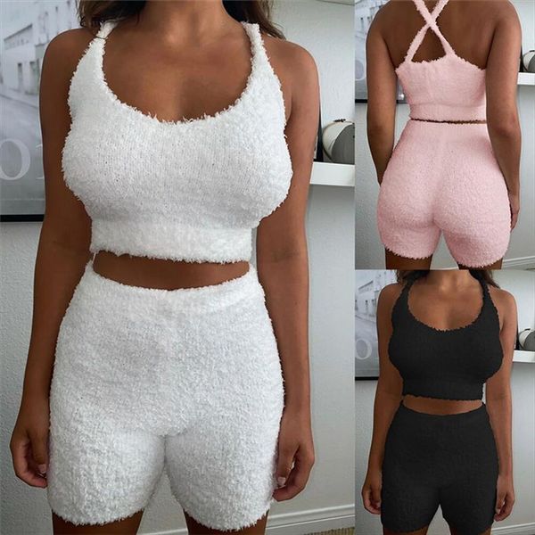 lingerie set summer women sleepwear autumn casual sling amp suit solid vest shorts sets home plush pijama mujer, Black;red
lingerie set summer women sleepwear autumn casual sling amp suit solid vest shorts sets home plush pijama mujer, Black;red