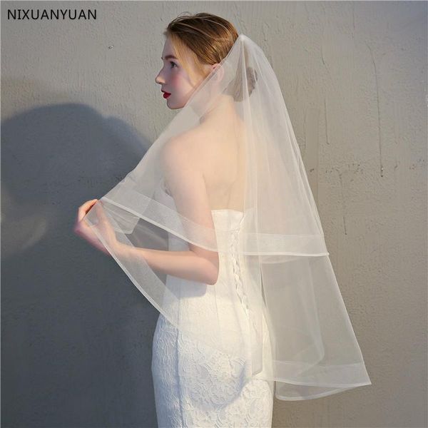 bridal veils veu de noiva cut edge short wedding veil with comb two layers tulle accessories voile mariage, Black
bridal veils veu de noiva cut edge short wedding veil with comb two layers tulle accessories voile mariage, Black