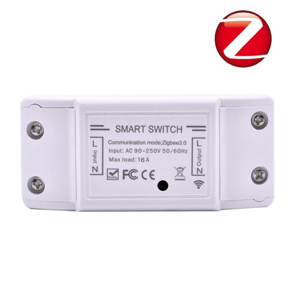 smart home control 16a tuya zigbee 3.0 light switch module on/off universal relay works with alexa google-home
smart home control 16a tuya zigbee 3.0 light switch module on/off universal relay works with alexa google-home