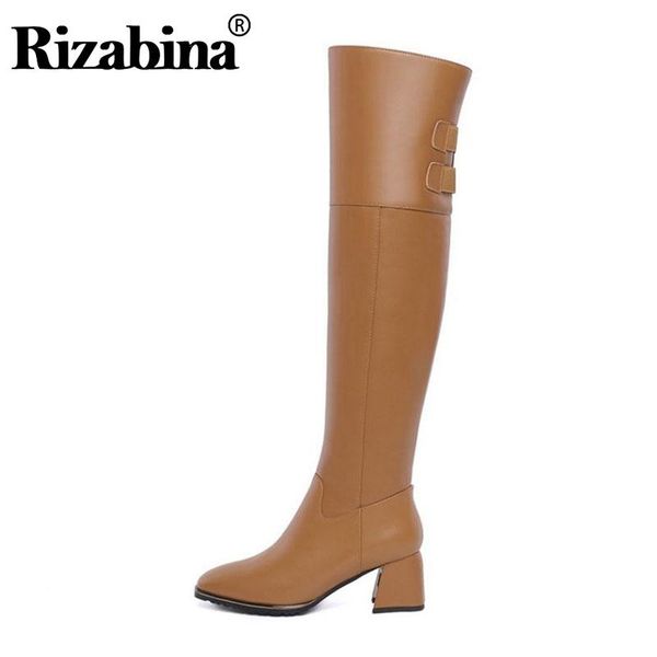 boots rizabina real leather long woman over knee zipper solid color high heel shoes winter warm women footwear size 34-43, Black
boots rizabina real leather long woman over knee zipper solid color high heel shoes winter warm women footwear size 34-43, Black