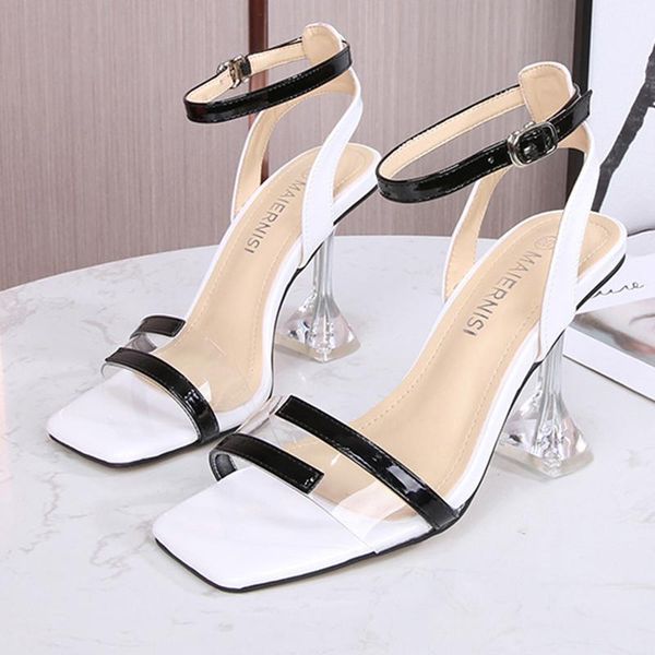 sandals summer open-toed stilettos super high-heeled women's party shoes 2021 european style catwalk, Black
sandals summer open-toed stilettos super high-heeled women's party shoes 2021 european style catwalk, Black