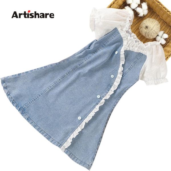 kids denim dresses for girls patchwork casual children dress summer clothes 6 8 10 12 14 girl's, Red;yellow
kids denim dresses for girls patchwork casual children dress summer clothes 6 8 10 12 14 girl's, Red;yellow