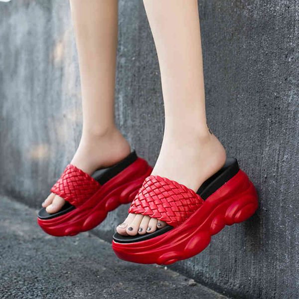 slippers lucyever summer non-slip wedge women comfort weave platform slides woman fashion outdoor casual chunky shoes flip flop z5, Black
slippers lucyever summer non-slip wedge women comfort weave platform slides woman fashion outdoor casual chunky shoes flip flop z5, Black