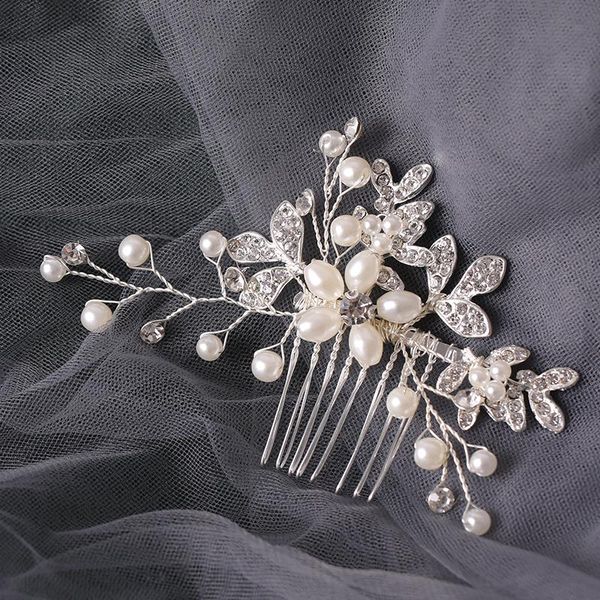 hair clips & barrettes silver color crystal pearl small comb jewelry for women bride girl decoration wedding accessories gift, Golden;silver
hair clips & barrettes silver color crystal pearl small comb jewelry for women bride girl decoration wedding accessories gift, Golden;silver