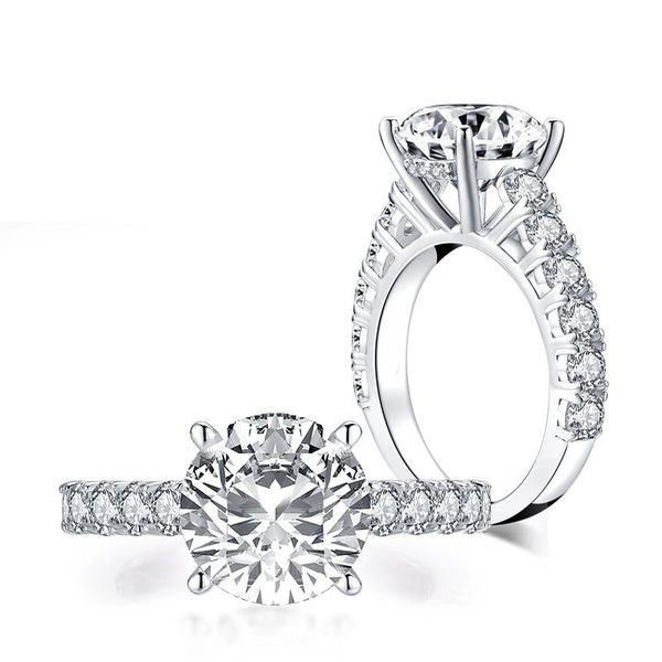 cluster rings 925 silver engagement woman ring round 3.5 synthetic diamond women's wedding gift, Golden;silver
cluster rings 925 silver engagement woman ring round 3.5 synthetic diamond women's wedding gift, Golden;silver