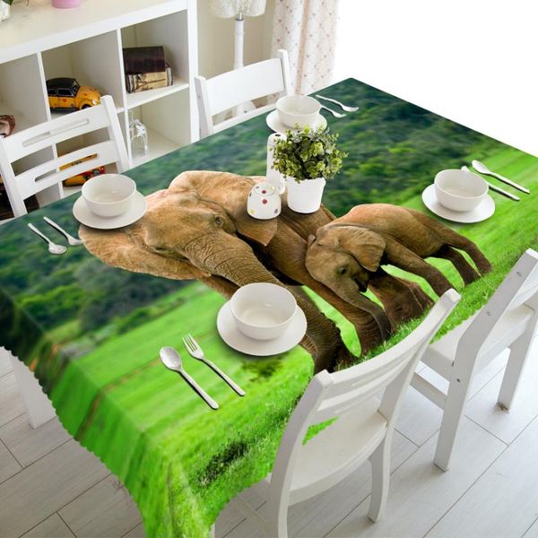 table cloth washable cotton 3d tablecloth african steppe elephant animal pattern thicken polyester rectangular&round wedding
table cloth washable cotton 3d tablecloth african steppe elephant animal pattern thicken polyester rectangular&round wedding
