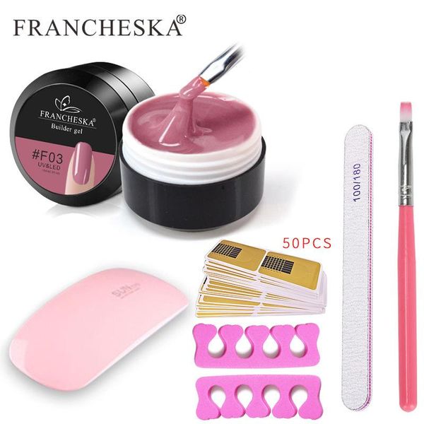 colors nail extension kit with lamp bright surface durable long frost 15 ml 6 pcs gel for art manicure tools kits
colors nail extension kit with lamp bright surface durable long frost 15 ml 6 pcs gel for art manicure tools kits