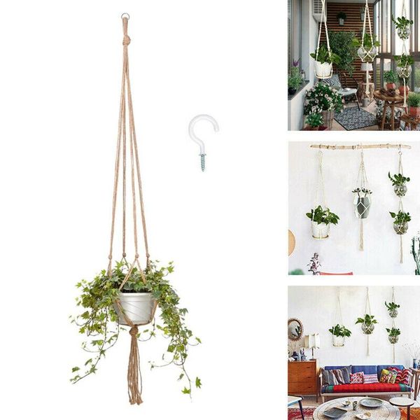other garden supplies hanging planter outdoor handmade macrame plant hanger flower pot holder jute rope wall art indoor pots planters
other garden supplies hanging planter outdoor handmade macrame plant hanger flower pot holder jute rope wall art indoor pots planters