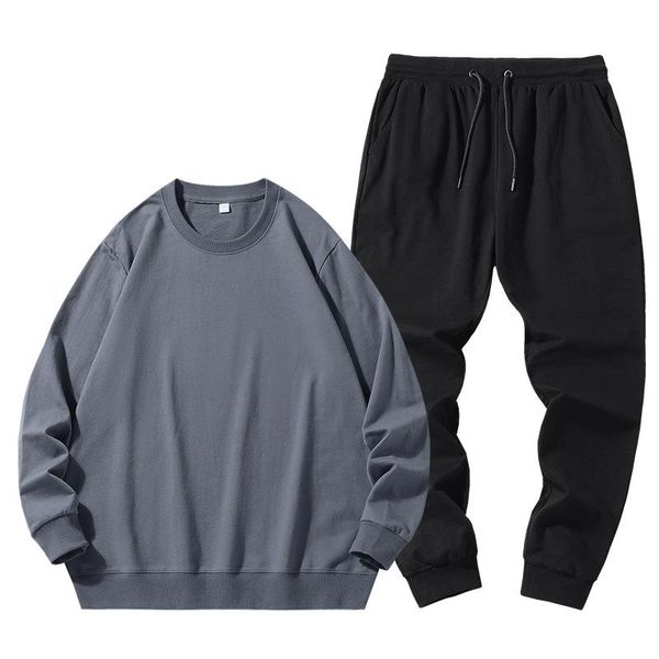 men's tracksuits men's sets sweat+pants comfortable fabric cotton casual home soild two-piece tracksuit trendy sportswear s, Gray
men's tracksuits men's sets sweat+pants comfortable fabric cotton casual home soild two-piece tracksuit trendy sportswear s, Gray
