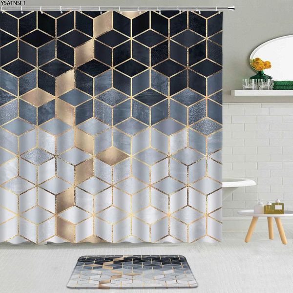 shower curtains 2pcs luxury marble geometric curtain 3d black white pattern fabric hanging decor non-slip bath mat bathroom set
shower curtains 2pcs luxury marble geometric curtain 3d black white pattern fabric hanging decor non-slip bath mat bathroom set