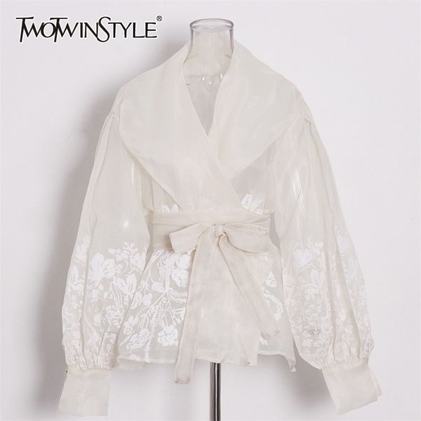 vintage print embroidery shirt for women lapel lantern long sleeve casual blouse female fashion clothes 210524, White
vintage print embroidery shirt for women lapel lantern long sleeve casual blouse female fashion clothes 210524, White