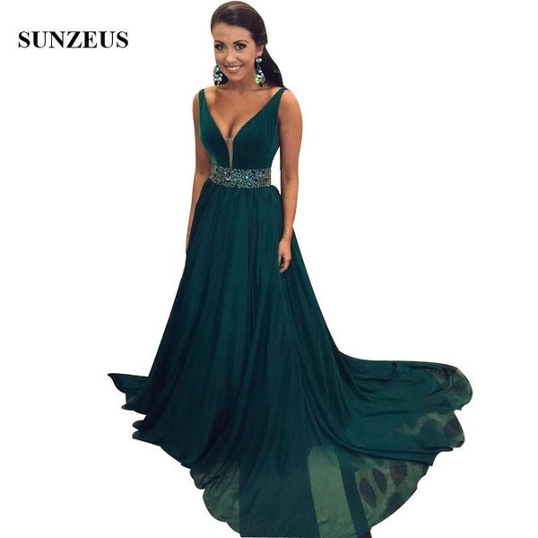 party dresses green evening long 2021 a-line v-neck tank sleeveless women formal gowns velour beaded elegant dress chiffon, White;black
party dresses green evening long 2021 a-line v-neck tank sleeveless women formal gowns velour beaded elegant dress chiffon, White;black