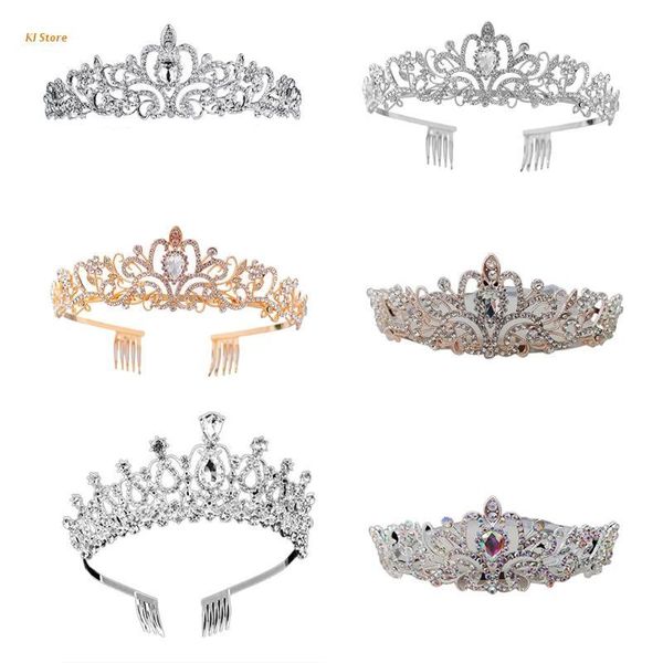 hair clips & barrettes imitation crystal crown tiara with comb headband for women girls wedding prom birthday party princess vintage bridal, Golden;silver
hair clips & barrettes imitation crystal crown tiara with comb headband for women girls wedding prom birthday party princess vintage bridal, Golden;silver