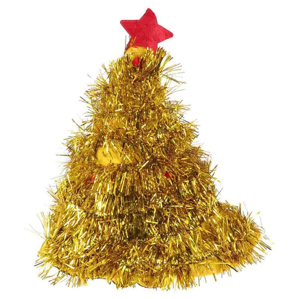 party hats 1pc christmas tree hat unique santa funny costume (golden)
party hats 1pc christmas tree hat unique santa funny costume (golden)