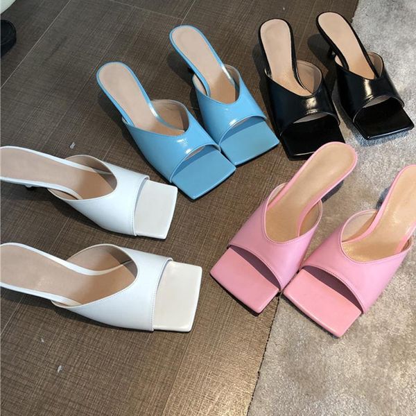 slippers 2021 summer women square toe slide ladies pu leather plaid outside thin low heels sandals female fashion woman shoes, Black
slippers 2021 summer women square toe slide ladies pu leather plaid outside thin low heels sandals female fashion woman shoes, Black