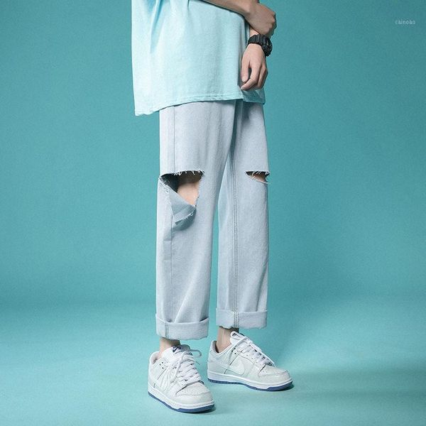 men's pants 2021 fashion baggy wide-leg ripped men jeans autumn cargo streetwear loose hip-hop straight denim trousers s-2xl, Black
men's pants 2021 fashion baggy wide-leg ripped men jeans autumn cargo streetwear loose hip-hop straight denim trousers s-2xl, Black