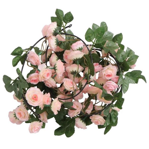 1pc simulation rose string flower vine pendant festival wedding party layout decor diy hanging artificial decorative flowers & wreaths
1pc simulation rose string flower vine pendant festival wedding party layout decor diy hanging artificial decorative flowers & wreaths
