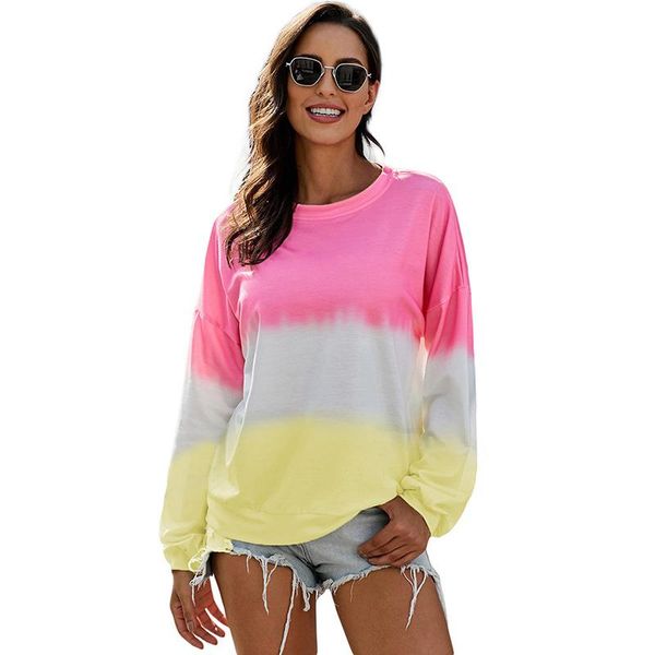 women's crew neck tie dye shirt long sleeve casual loose printed pullover sweatshirt versatile oversize sports racing jackets, Black;red
women's crew neck tie dye shirt long sleeve casual loose printed pullover sweatshirt versatile oversize sports racing jackets, Black;red