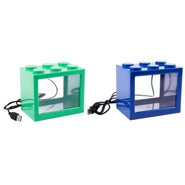 aquariums 2pcs mini usb led lighting clear fish tank ornament aquarium office deskdecor - green & blue
aquariums 2pcs mini usb led lighting clear fish tank ornament aquarium office deskdecor - green & blue
