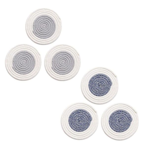mats & pads 3pcs kitchen 7in woven trivets round coasters,cotton thread potholder heat resistant non-slip 
mats & pads 3pcs kitchen 7in woven trivets round coasters,cotton thread potholder heat resistant non-slip