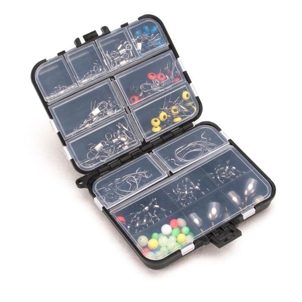 160pcs fishing accessories hooks swivels weight sinker carp tackle sers connectors box
160pcs fishing accessories hooks swivels weight sinker carp tackle sers connectors box