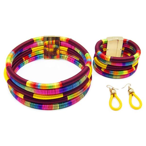 earrings & necklace yulaili latest design women colorful collars style jewelry set daily simple inexpensive bracelet earring, Silver
earrings & necklace yulaili latest design women colorful collars style jewelry set daily simple inexpensive bracelet earring, Silver