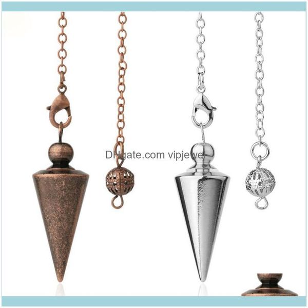 pendant necklaces & pendants jewelrycone metal pendulum for wia antique copper gold-color spiritual pendulo radiestesia healing pendule wome, Silver
pendant necklaces & pendants jewelrycone metal pendulum for wia antique copper gold-color spiritual pendulo radiestesia healing pendule wome, Silver