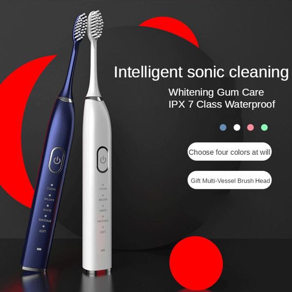 smart electric toothbrush usb charging portable ultrasonic waterproof soft five-speed care three intensities
smart electric toothbrush usb charging portable ultrasonic waterproof soft five-speed care three intensities