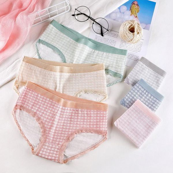 women's panties 2021 women cotton underwear mid-waist briefs large size girls antibacterial cute ladies floral lace bottoms, Black;pink
women's panties 2021 women cotton underwear mid-waist briefs large size girls antibacterial cute ladies floral lace bottoms, Black;pink