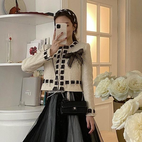 women's jackets ladies fashion and elegant short tweed jacket casual o-neck long sleeve wind 2021 streetwear, Black;brown
women's jackets ladies fashion and elegant short tweed jacket casual o-neck long sleeve wind 2021 streetwear, Black;brown