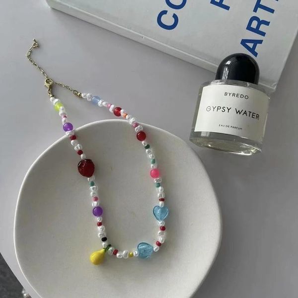 chokers origin summer trendy multicolor strawberry love heart choker necklace for women beaded imitation pearl crystal jewelry, Golden;silver
chokers origin summer trendy multicolor strawberry love heart choker necklace for women beaded imitation pearl crystal jewelry, Golden;silver