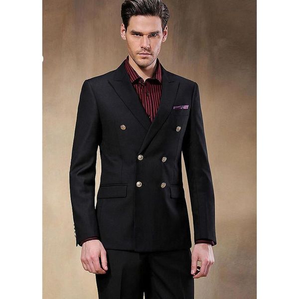 men's suits & blazers custom made black double breasted wedding formal business slim groomsman tuxedo men (jacket+pants) w311, White;black
men's suits & blazers custom made black double breasted wedding formal business slim groomsman tuxedo men (jacket+pants) w311, White;black