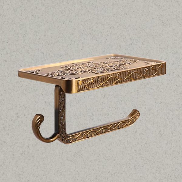 vintage decor style holder with phone shelf and bathroom hook tissue boxes & napkins
vintage decor style holder with phone shelf and bathroom hook tissue boxes & napkins