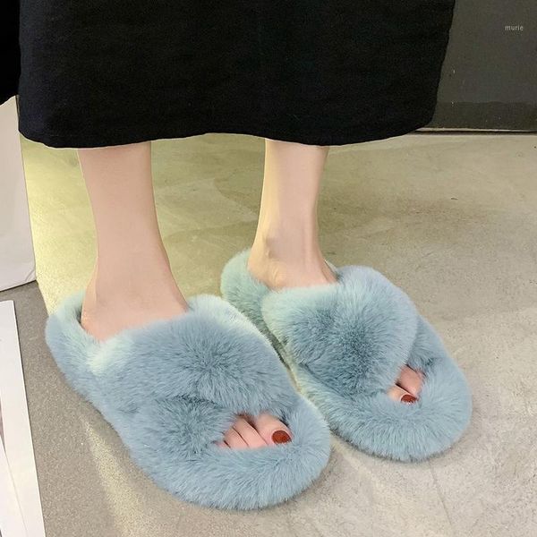 winter women slippers faux fur fully wrapped sole vamp furry black female warm flats large size slides cozy home1
winter women slippers faux fur fully wrapped sole vamp furry black female warm flats large size slides cozy home1