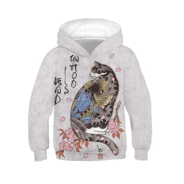 men's hoodies & sweatshirts jumeast boy girl children sweatshirt japanese samurai cat tattoo long sleeve kids spring autumn cap hoody s, Black
men's hoodies & sweatshirts jumeast boy girl children sweatshirt japanese samurai cat tattoo long sleeve kids spring autumn cap hoody s, Black