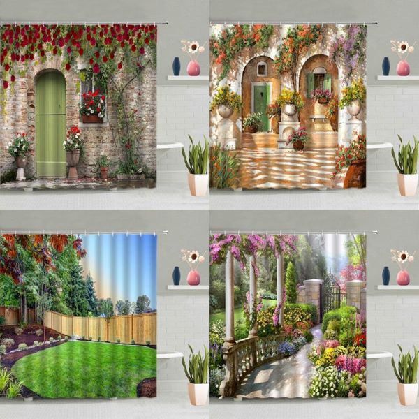shower curtains european style town scenery curtain garden green plants flowers natural landscape bathtub decor screen washable with hook
shower curtains european style town scenery curtain garden green plants flowers natural landscape bathtub decor screen washable with hook