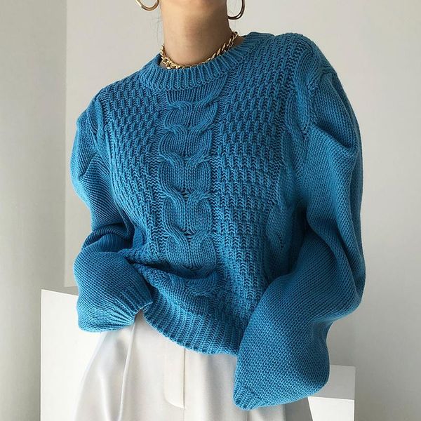 women's sweaters korea lazy wind heavy industry pattern round neck pullover loose long sleeve warm knitted sweater women 2021 n165, White;black
women's sweaters korea lazy wind heavy industry pattern round neck pullover loose long sleeve warm knitted sweater women 2021 n165, White;black
