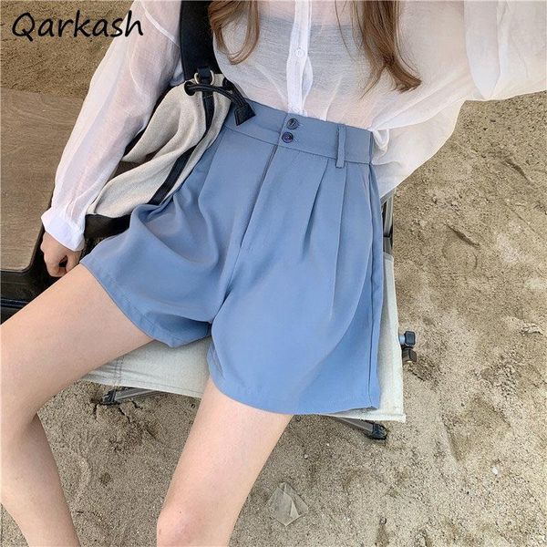 women's shorts women solid high waist loose minimalist all-match street chic harajuku leisure soft college ladies classic bottom ins, White;black
women's shorts women solid high waist loose minimalist all-match street chic harajuku leisure soft college ladies classic bottom ins, White;black