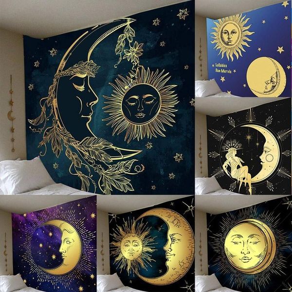 tapestries sun and moon trumpet tapestry bohemian decorative wall hanging bedroom background cloth decoration
tapestries sun and moon trumpet tapestry bohemian decorative wall hanging bedroom background cloth decoration