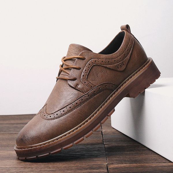 new men martens shoes brogue casual shoes men genuine leather shoes work business casual sneakers men designer, Black
new men martens shoes brogue casual shoes men genuine leather shoes work business casual sneakers men designer, Black